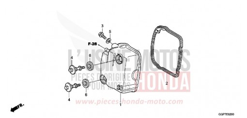 COUVERCLE DE CULASSE NSC50T2F de 2015